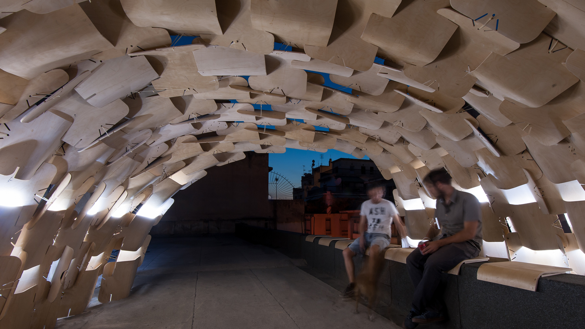 NEW VIEW research pavilion presented @ eCAADe 2014 conference